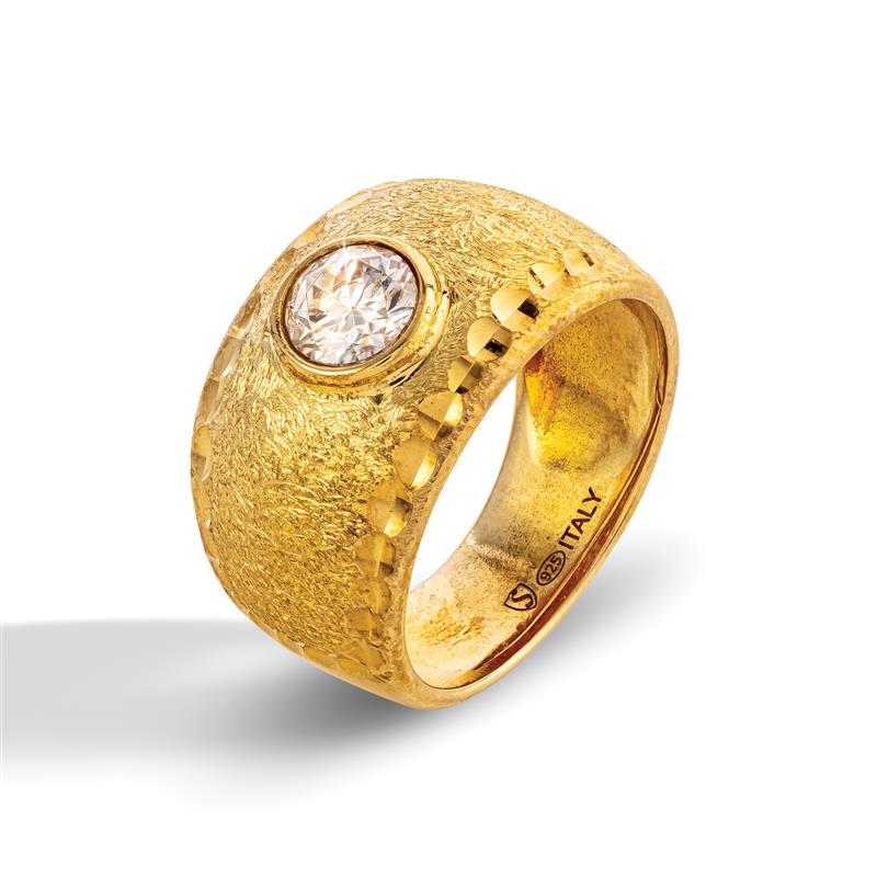 Regal Moissanite Ring